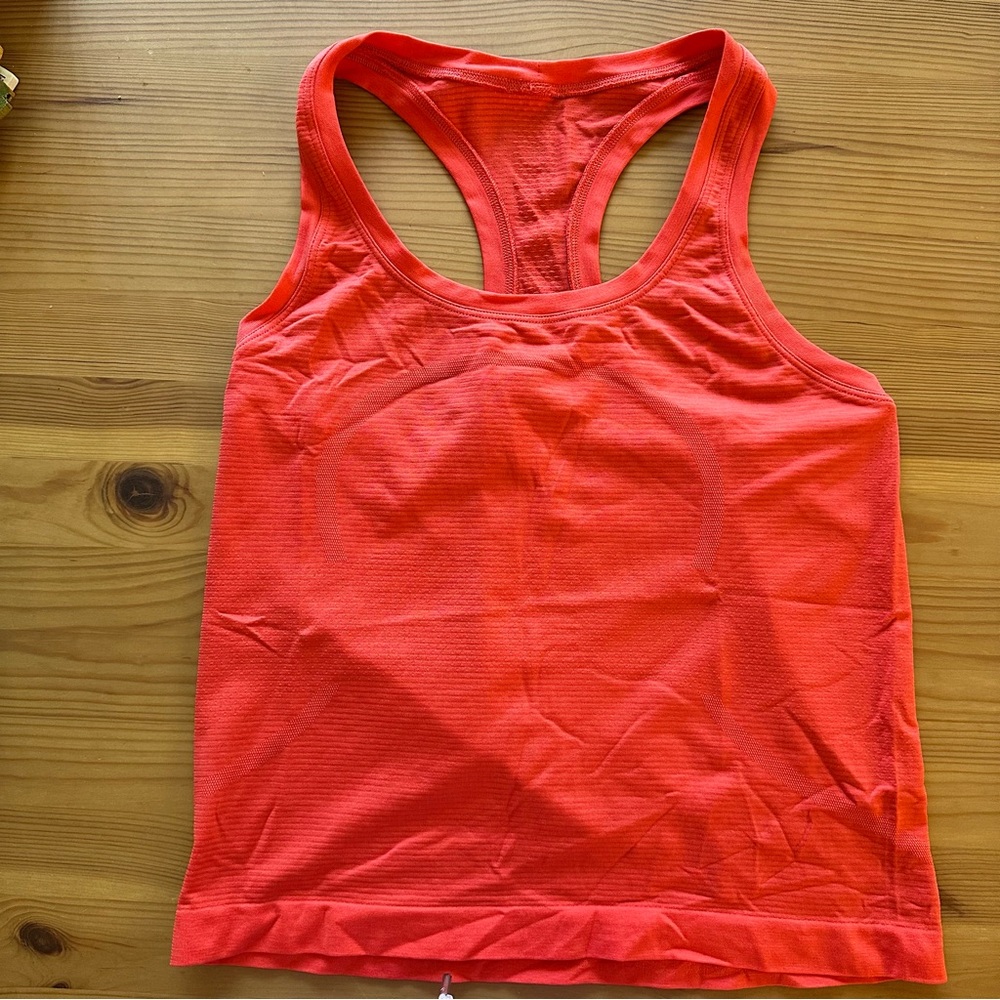 Women's Red Racerback Tank Top